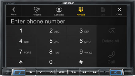 Built-in Bluetooth® Technology - iLX-702D