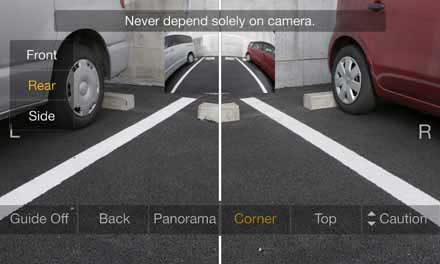 Multi View Rear Camera HCE-C252RD - Corner view
