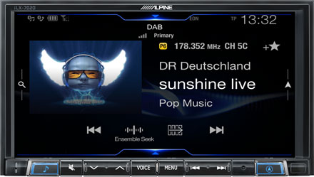 DAB+ Digital Radio - iLX-702D