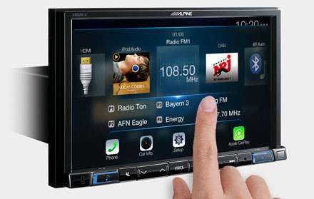 High Resolution WVGA Touch Screen - X802D-U