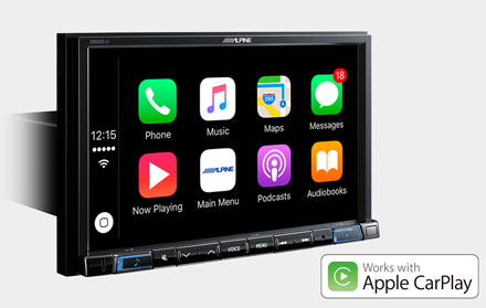 Works with Apple CarPlay - X802D-U